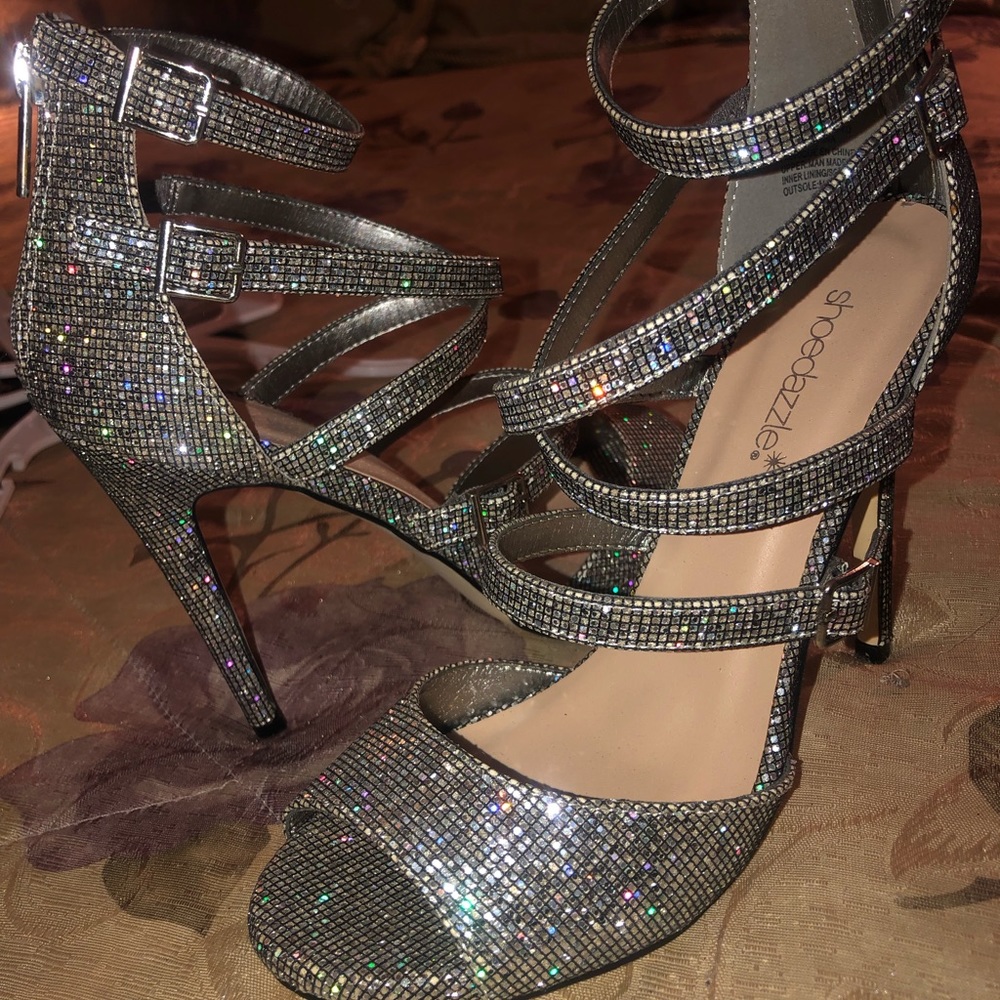 Silver Heels from shoe dazzle